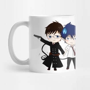 Rin & Yukio Chibi! Mug